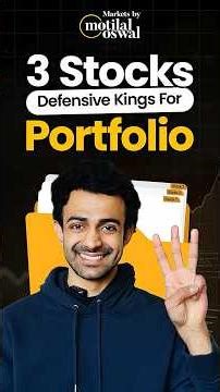 3 defensive stocks to protect your portfolio