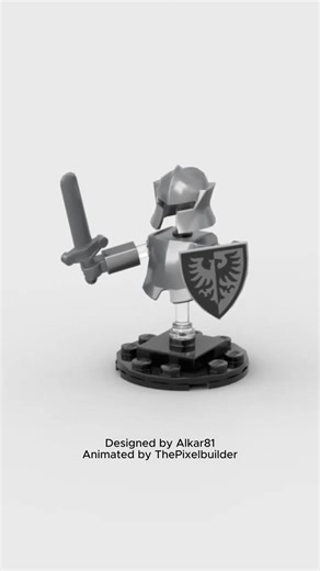 @LEGO Animated Armor | 3D Animation Build