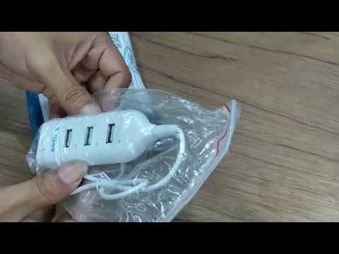 unboxing usb hub and otg lighning for iphone