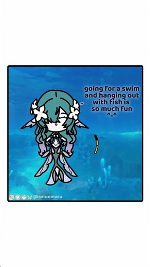 how does she DROWN | Genshin Impact