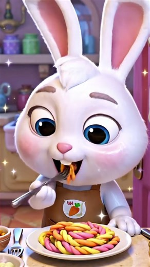 Chef Rabbit's Sunset Noodle Twist 🌅🍜 | Fun Cooking for Kids