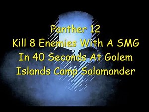 Ghost Recon Breakpoint : Panther Rank 12 : 8 Kills With A SMG In 40 Seconds At Camp Salamander *NEW*