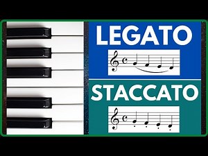 How to play Legato and Staccato on the Piano - Posture | Technique | Exercise
