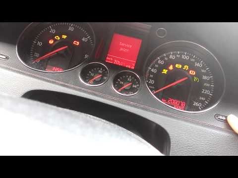 VW Passat 3c Service Reset