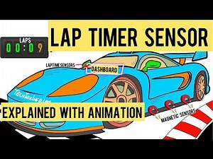 Lap Timer Sensor Explained With Animation | Mastering Automotive Sensors | Part 18