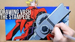 269K views · 669 reactions | Unfortunately I had no idea until I was reviewing the footage that the camera must have been unstable! So it's a little shaky  I'm so sorry! Its not the best video of done haha, my stupid head keeps popping into view as well  But I didn't want 5 hours of filming to go to waste  I still wanted to show you guys the process of drawing Vash!✍ Music: NAIMA - Let Me See You | EmilyMegan Art | Facebook