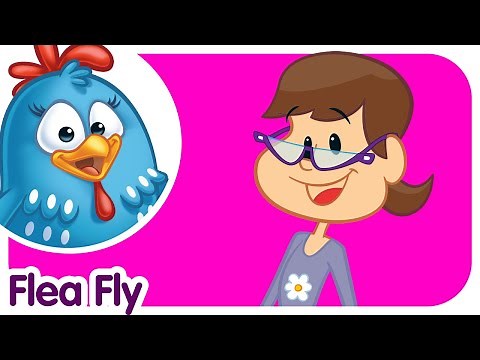 Flea Fly | Lottie Dottie Chicken UK | Nursery Rhymes For Kids