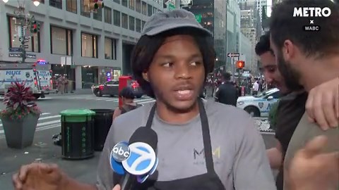 Eyewitnesses describe how New York midtown shooting unfolded