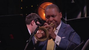 Jazz at Lincoln Center Orchestra with Wynton Marsalis is joined by internationally renowned musician and humanitarian Naseer Shamma for an unforgettable night of jazz. See them LIVE on the Kimmel Cultural Campus, Jan 22. | Ensemble Arts Philly