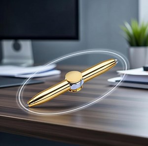 LED Fidget Pen Spinner, Metal Gyroscope Ballpoint Pen, Stress Relief Desk Toy, Cool Writing Pen Gift for Teens & Adults - Etsy Canada