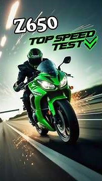 Kawasaki Z650 Top Speed Test 🏍️ | 0–100 in 3.9s | Real-World Speed Run 💨
