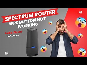 spectrum router wps button not working