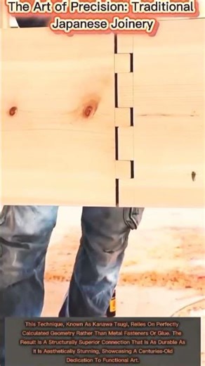 The Art of Precision: Traditional Japanese Joinery (Kanawa Tsugi)