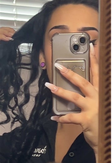 The pain of brushing out my curls 🥲 #trans #mtf #baddie #curlyhair #makeup