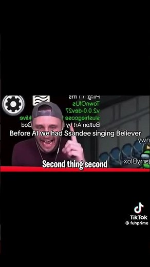 🔥 Ssundee Singing Believer Hits Different! #ssundee #singing #believer