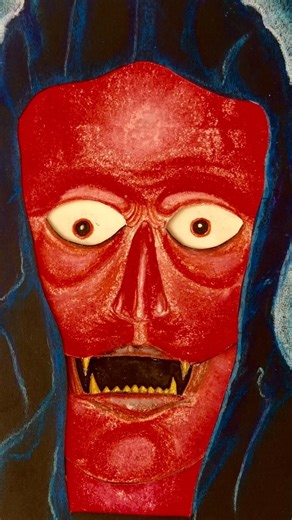 It all started with a random paper puppet two summers ago. #fyp #medieval #handmade #horror #dark