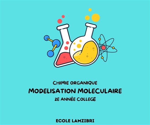 Travaux pratiques – Chimie organique Nos élèves de 2e année se sont initiés à la modélisation moléculaire en 3D, une approche concrète pour visualiser et comprendre la structure des composés organiques. Une activité menée avec passion par Mme Hajar OUMOUSSA mêlant manipulation, réflexion et observation étaient au rendez-vous pour explorer la chimie autrement ! #chimieorganique #modélisationmoléculaire #apprendreautrement #éducationpositive #salé | Groupe Scolaire Lamzibri