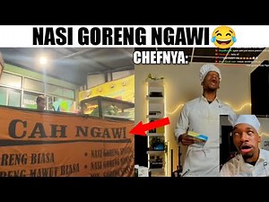 mas amba masak nasi goreng khas ngawi loh ya😋... (AmbatuCook)
