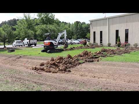 Installing a Drainage Swale