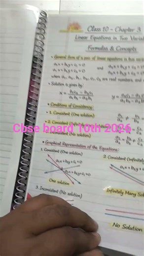 CBSE 10th Short Notes 2026 📚Fast revision • Easy language • Board focused 💯.