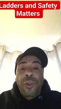 smallest ladder fall can result in significant injuries.