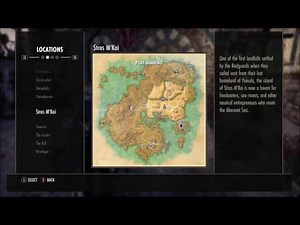 Stros M'Kai Complete Map