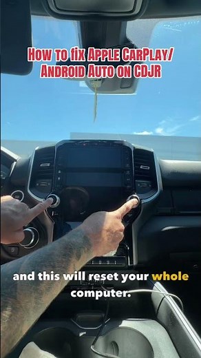 How to fix wireless Apple CarPlay/Android Auto on Chrysler Dodge Jeep Ram vehicles