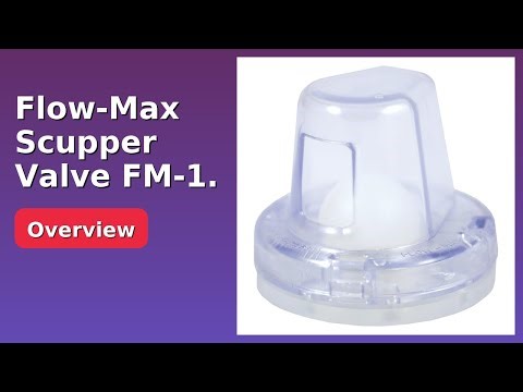 REVIEW (2025): Flow-Max Scupper Valve FM-1.. ESSENTIAL details.