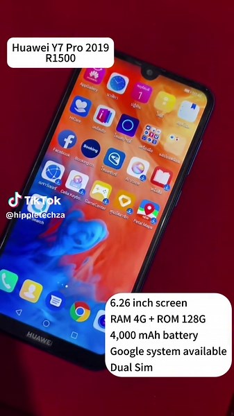 Huawei Y7 Pro 2019: Dual Sim with 128GB Storage