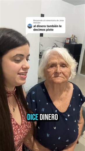 Nei y Omar on Instagram: "Enseñándole a mi abuela cubana que en El Salvador le dicen pisto al dinero 🇸🇻🇨🇺 #neiyomar #elsalvador #elsalvadoresmagico #cubanosporelmundo #cubanaenelsalvador #cuba #abuelacubanaenelsalvador #cubanosenelsalvador #anciana #cubanaysalvadoreño"