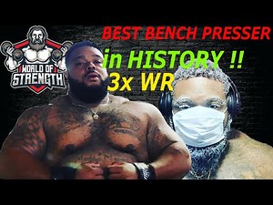 Julius Maddox !! BEST BENCH PRESSER !! NO LIMITS !!