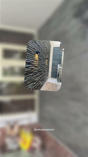 The surface is like a betel leaf, that's why it's called Andesite stacked betel #jakartanaturalst...