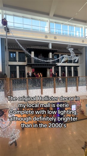 Eerie Original Hollister Decor in Local Mall