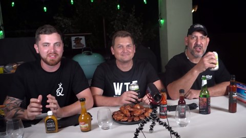 Hot Wings Challenge Using Extreme Hot Sauces