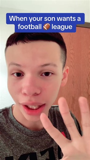 This will be my first parody skit on this account, and I plan to do more soon. When your son wants to be in football 🏈 #fyp #skits #highschoolfootball🏈 #956valley