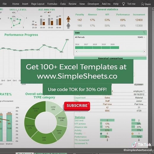 Effortless Performance Reviews with Excel Template for HR Professionals
