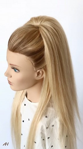 ‎شینیون‎ on Instagram‎: "لاکچری ترین دم اسبی به ساده ترین روش ، بفرست به اون دوستت که این مدل بهش میاد @eli_naz_shinion #شینیون_دم_اسبی #شینیون_دم_اسبی_بالا"‎