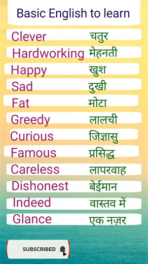 English speaking practice in Hindi | daily use English sentences | English vocabulary in Hindi