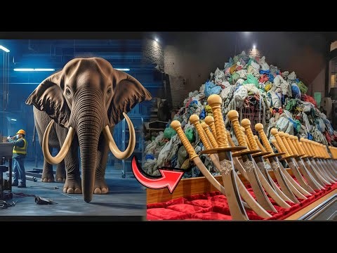 Inside the Elephant Ivory Sword Factory – The Real Industrial Process (2025)