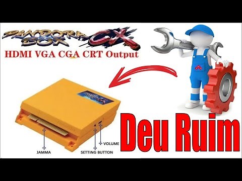 Manutenção Pandora Box CX 2800 Games Retro Arcade Fliperama Bartop (Deu Ruim)