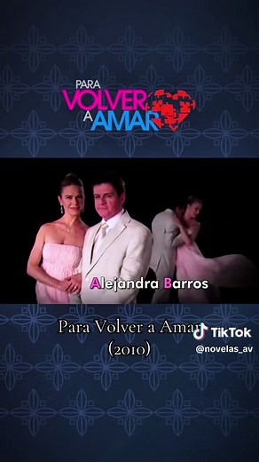 Entrada de la telenovela mexicana PARA VOLVER A AMAR #paravolveramar #rebeccajones #telenovelas #telenovelasmexicanas #novela