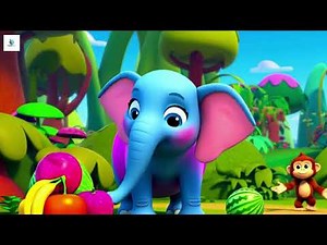 Elephant Lullaby 🐘✨ | Soothing Baby Elephant Sleep Song | Nursery Rhymes & Kids Bedtime Songs