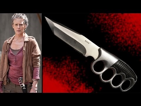 The Walking Dead Carol's Knife Military Warrior Tanto Review