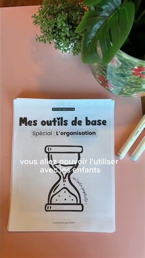 Mes outils de base - Spécial organisation