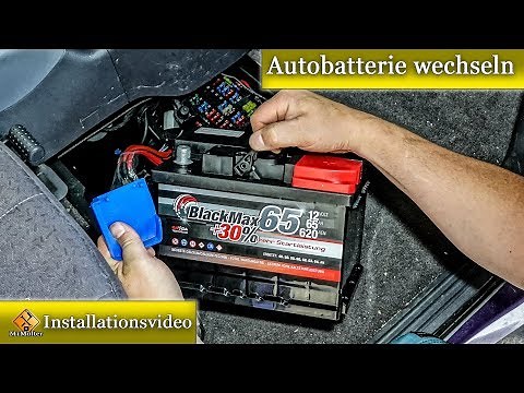 Autobatterie wechseln - So geht's / ausführlich erklärt von M1Molter