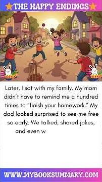 A Day Without Homework⭐#shorts #stories #english #englishreading⭐ @TheEnglishStoriesWorld ​
