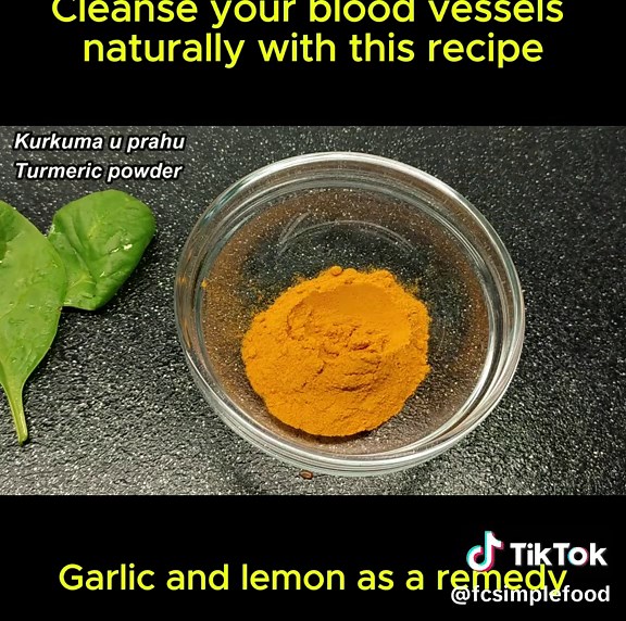 Natural Blood Vessel Cleanse Recipe