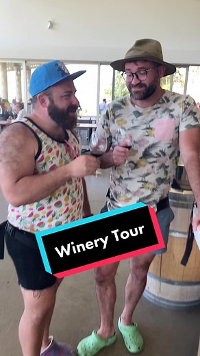 Throwback to last year’s winery tour