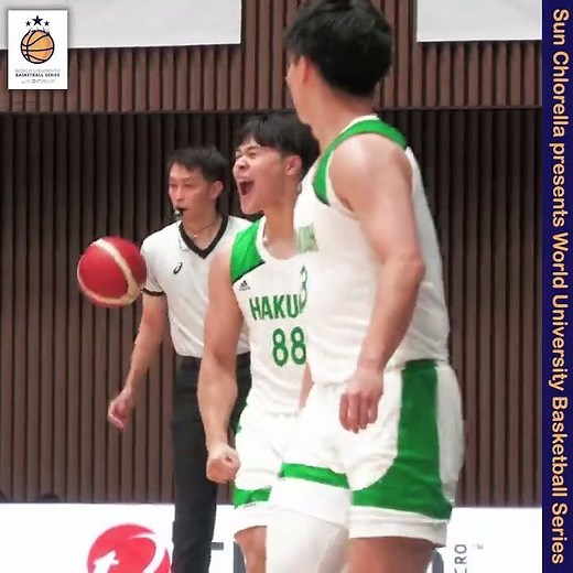 【バスケ】福岡第一出身の佐藤涼成 WUBS決勝でチームハイ24得点🔥気迫のプレーで鼓舞 佐藤涼成 (白鷗大2年/PG/173cm/福岡第一) [WUBS2023] #shorts
