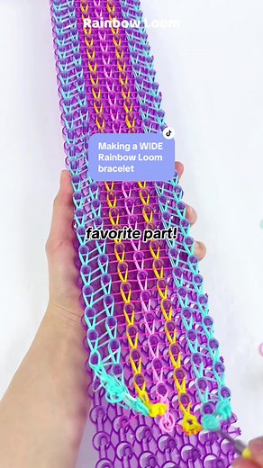 Creating Wide Bracelets with Rainbow Loom's Loom Your Life Kit